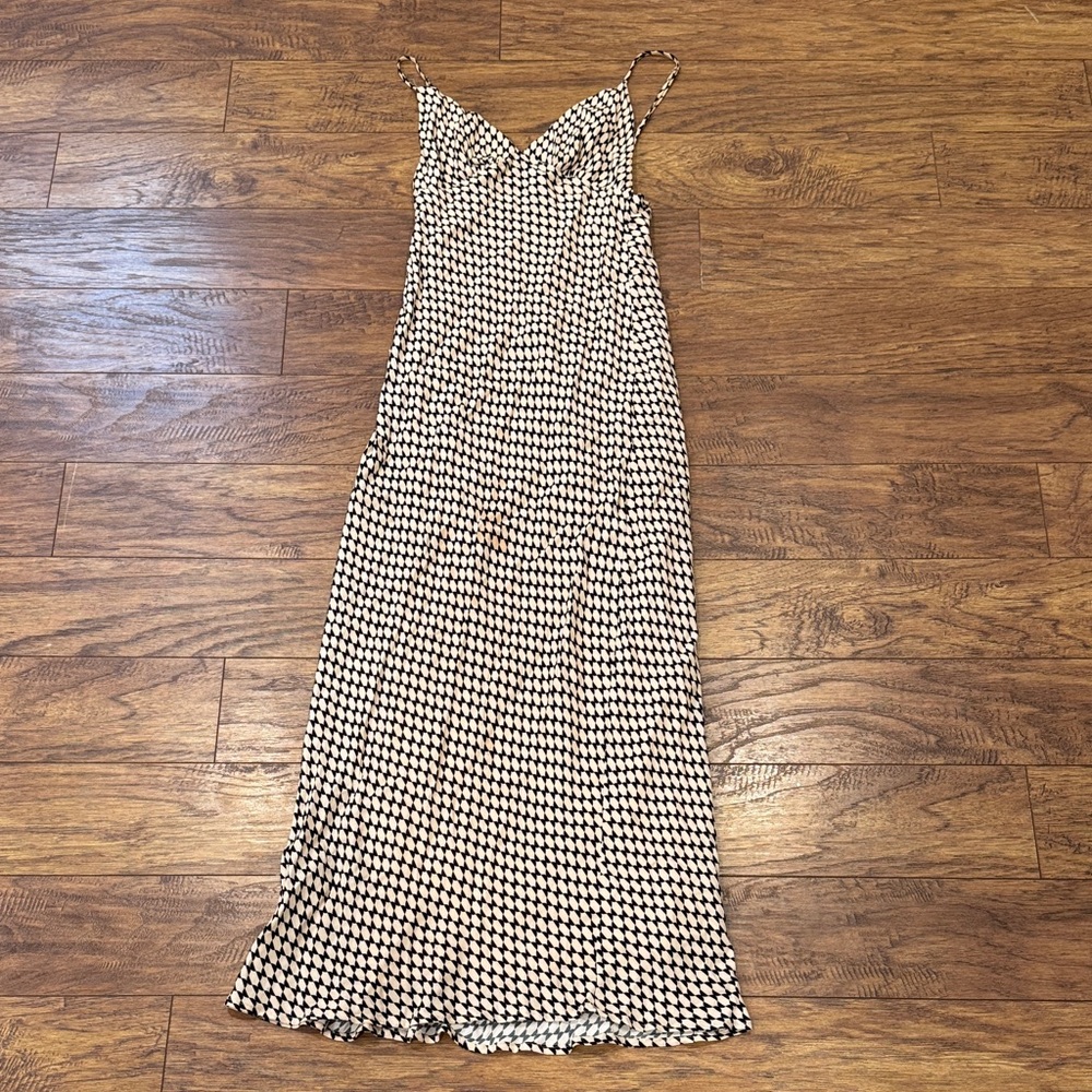 DISSH Black and Tab Maxi Dress